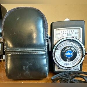 Vintage Rare Gossen Luna-Pro SBC Profi-System Handheld Photography Light Meter